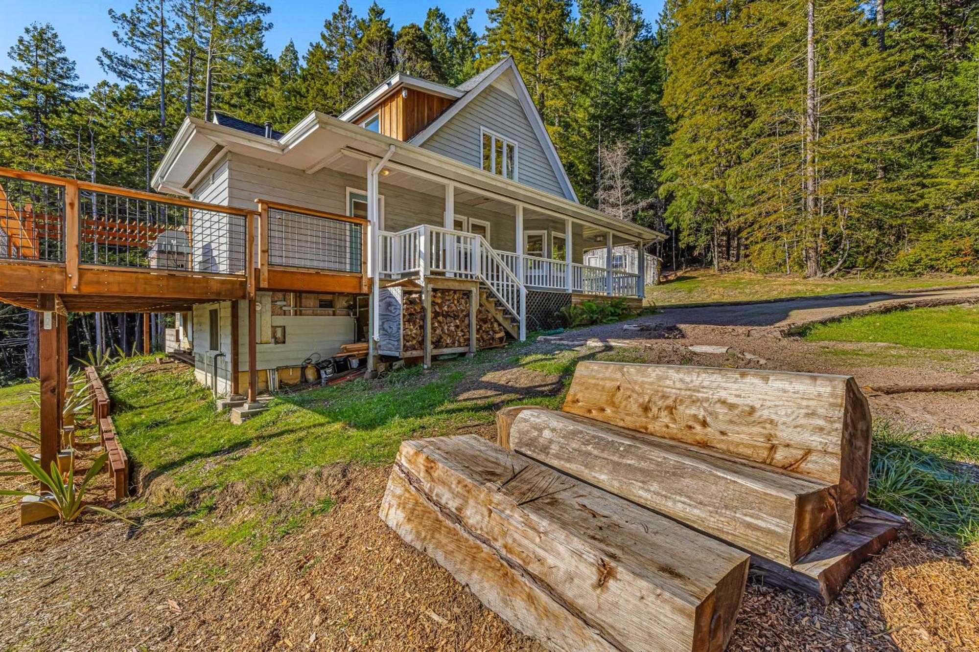 Mendocino Redwood Retreat - Vista Home Albion Екстер'єр фото
